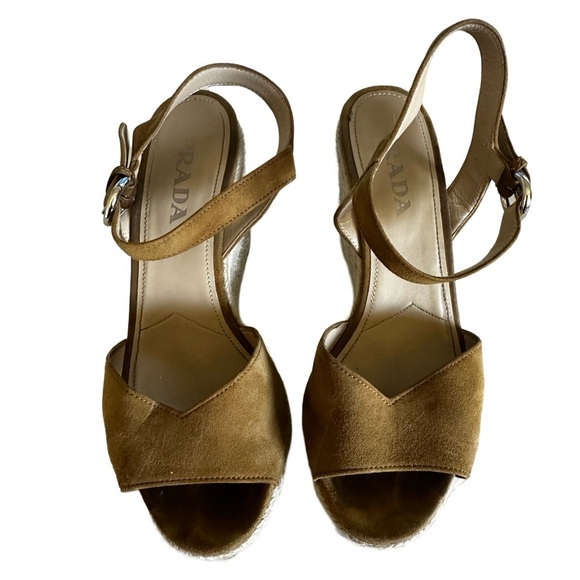 Prada Espadrille Platform Sandals - Picture 2 of 4